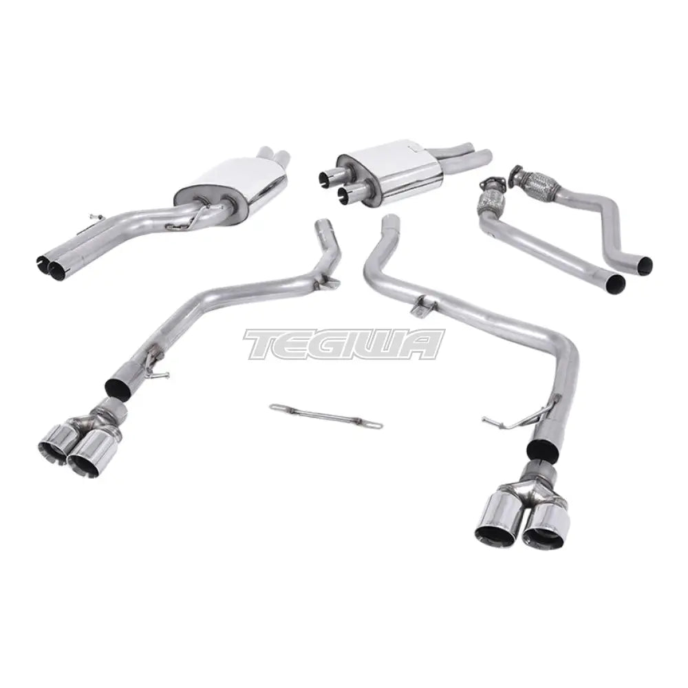 Milltek Audi S5 3.0 TFSI B8 Coupe & Cabriolet (S tronic) 2009-2011 Cat-back Exhaust