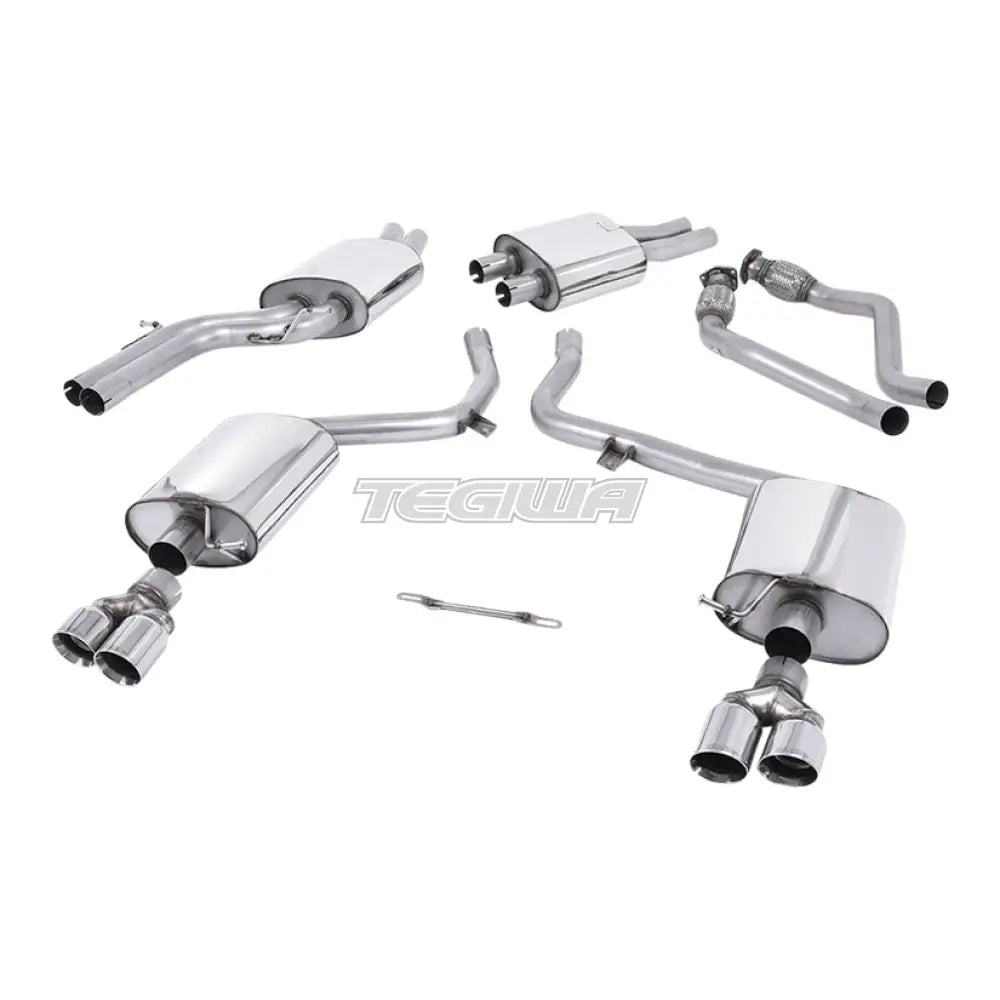 Milltek Audi S5 3.0 TFSI B8 Sportback 2010-2011 Cat-back Exhaust