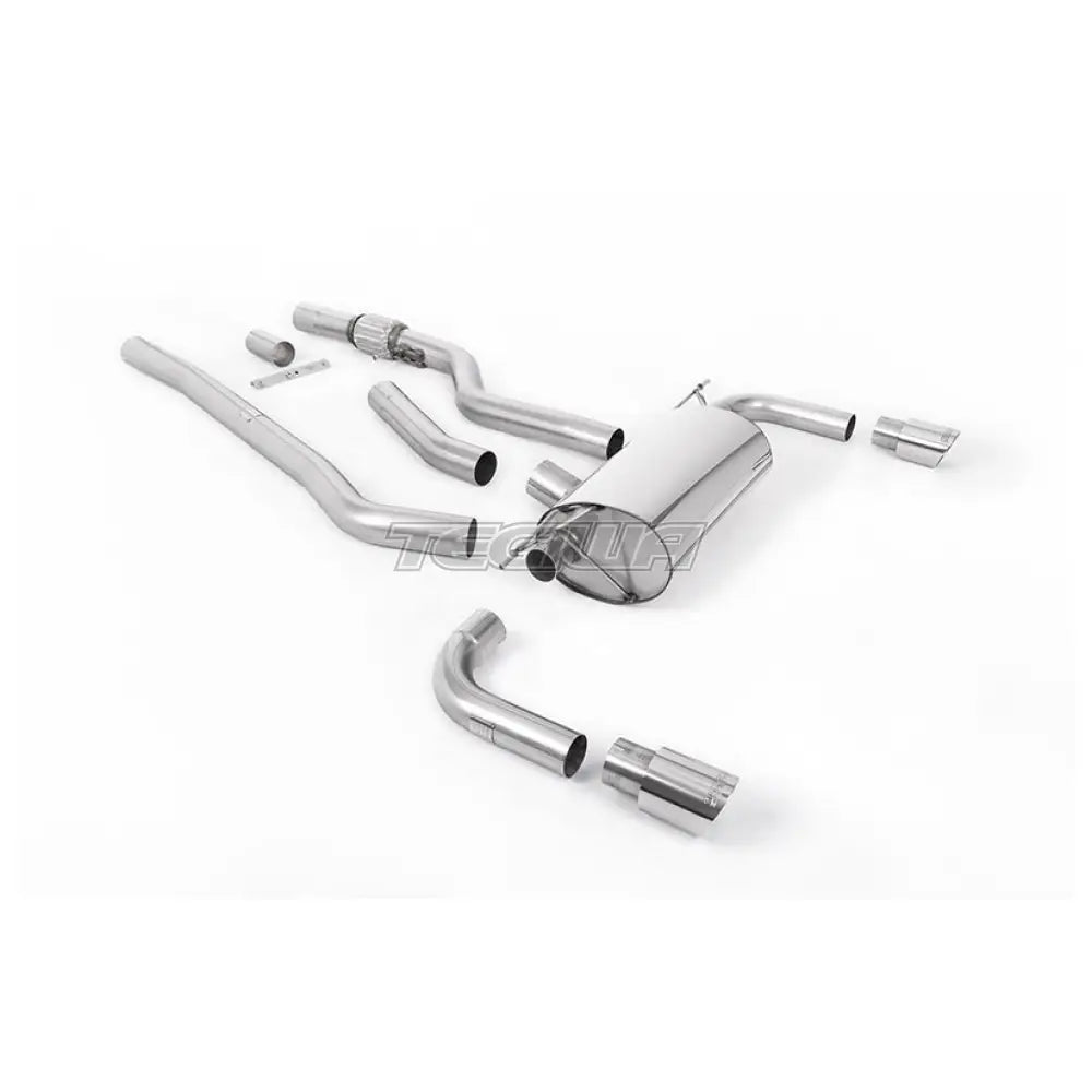 Milltek BMW 4 Series F32 428i Coupe (Manual Gearbox without Tow Bar None xDrive & N20 Engine Only) 2014-2018 Cat-back Exhaust