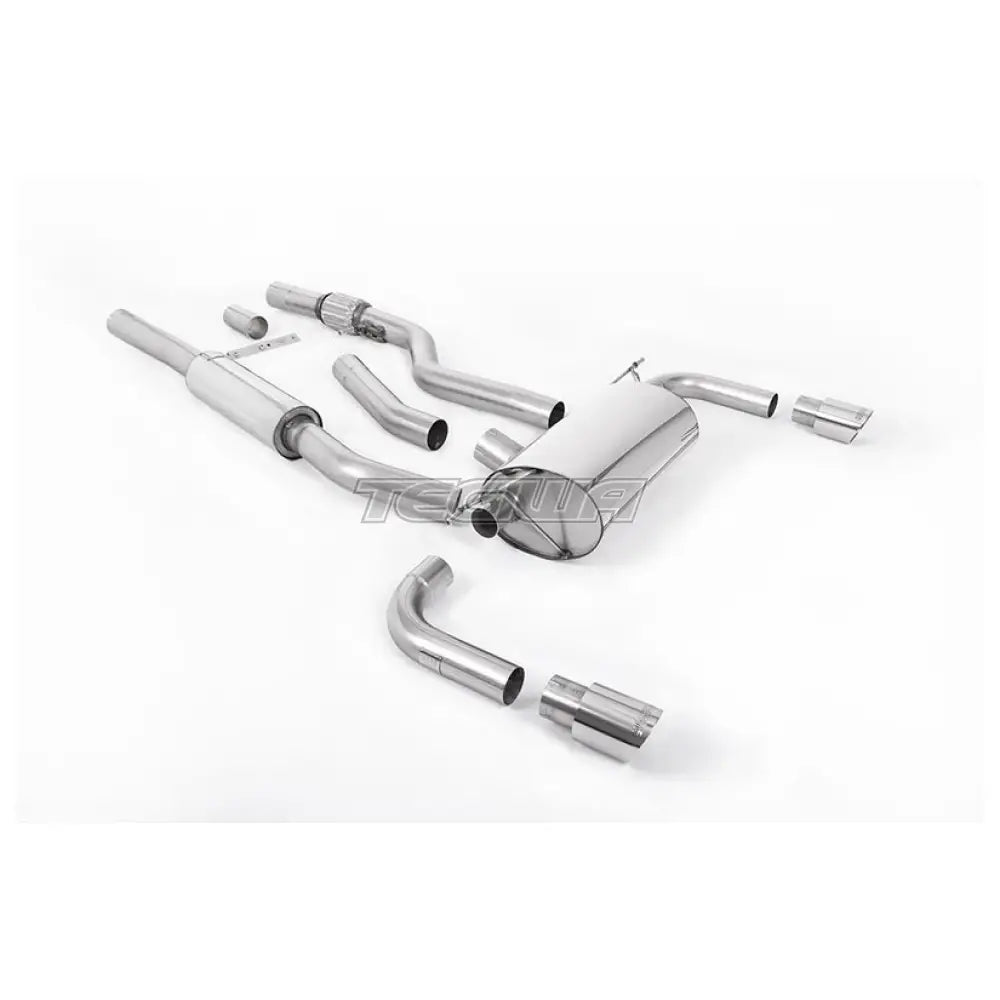 Milltek BMW 4 Series F32 428i Coupe (Manual Gearbox without Tow Bar None xDrive & N20 Engine Only) 2014-2018 Cat-back Exhaust