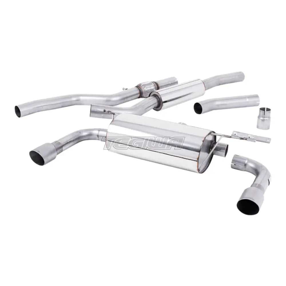 Milltek BMW 4 Series F32 428i Coupe (Manual Gearbox without Tow Bar None xDrive & N20 Engine Only) 2014-2018 Cat-back Exhaust