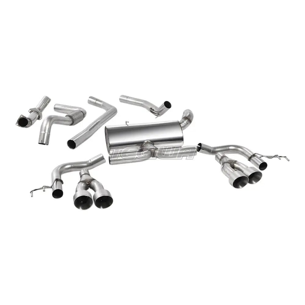 Milltek Honda Civic Type R FK2 Turbocharged 2.0 litre i-VTEC (RHD models only) 2015-2017 Cat-back Exhaust