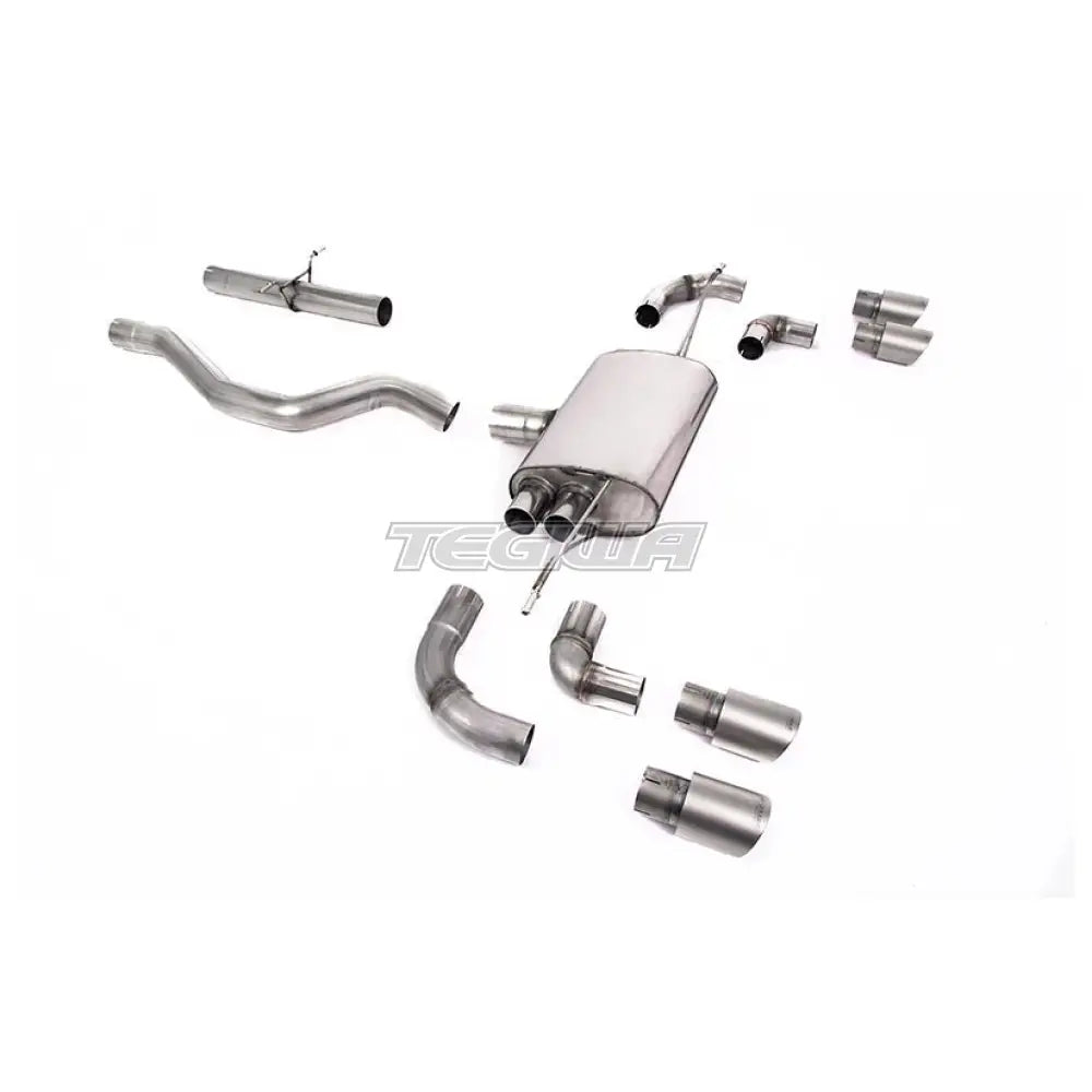 Milltek Land Rover Defender 90 2.0 I4 P300 & P400e (OPF/GPF and Non-OPF/GPF Equipped Vehicle Compatible) 2020-2023 Particulate Filter-back Exhaust