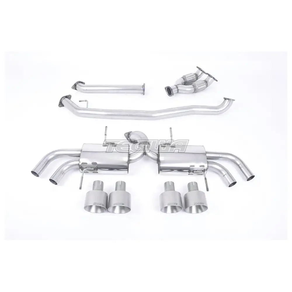 Milltek Nissan GT-R R35 2009-2015 Primary Cat-back Exhaust - Non-Resonated - SSXNI009