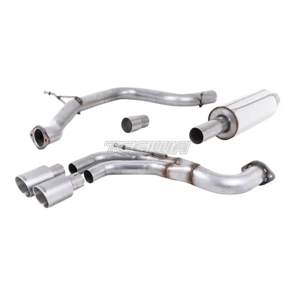 Milltek Seat Leon FR 2.0 TDI 184PS SC and 5-door (manual and DSG-auto) 2013-2020 Cat-back Exhaust