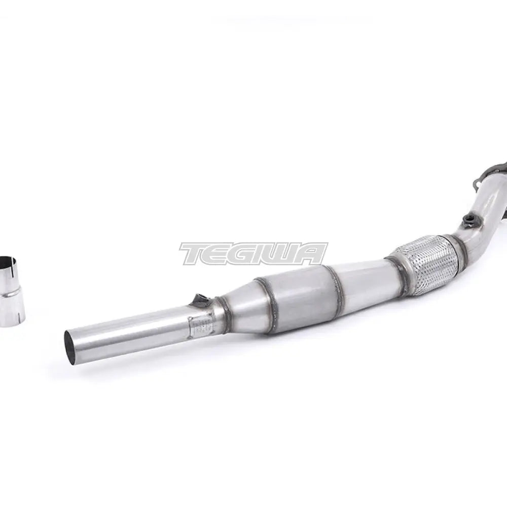 Milltek Volkswagen Golf Mk4 337 Anniversary 180bhp 2002-2004 Large Bore Downpipe and Hi-Flow Sports Cat Exhaust - Fits with OE System