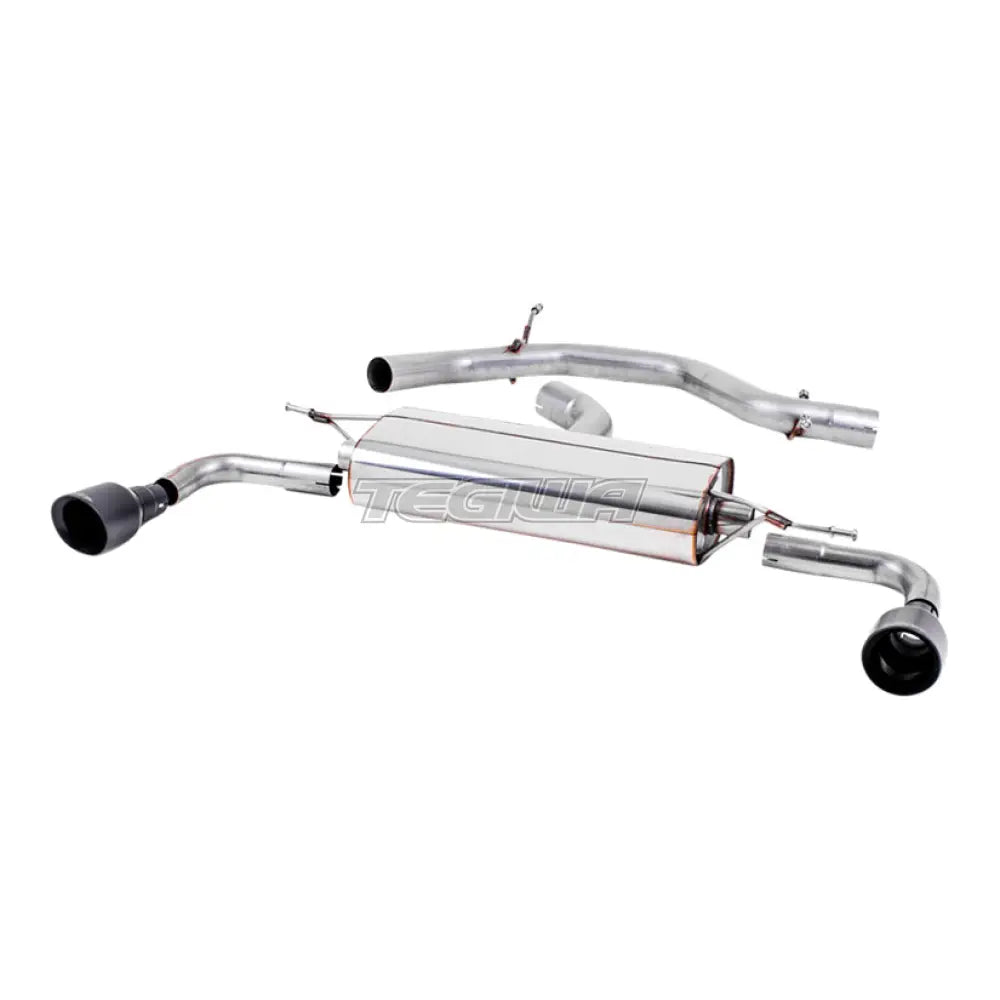 Milltek Volkswagen Golf Mk6 GTi 2.0 TSI 210PS 2009-2013 Cat-back Exhaust - Non-Resonated with Black Trims - Clearance