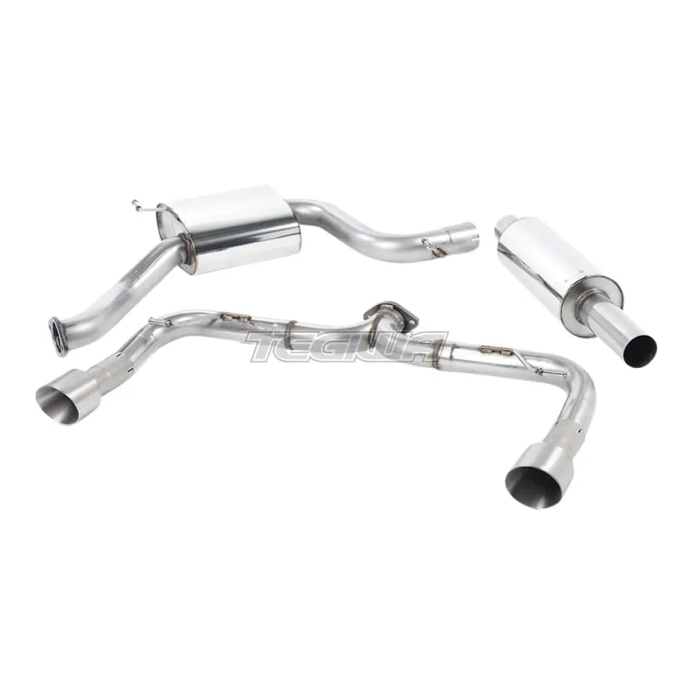Milltek Volkswagen Golf MK7 GTi (including GTi Performance Pack Clubsport & Clubsport S models) 2013-2016 Cat-back Exhaust - Titanium Tips - SSXVW228