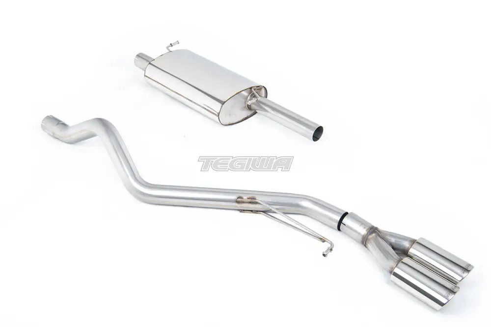 Milltek Volkswagen Transporter \ Caravelle T6 SWB 150/180/204PS 2.0-Litre BiTDI 2WD and 4MOTION 2015-2023 Particulate Filter-back Exhaust
