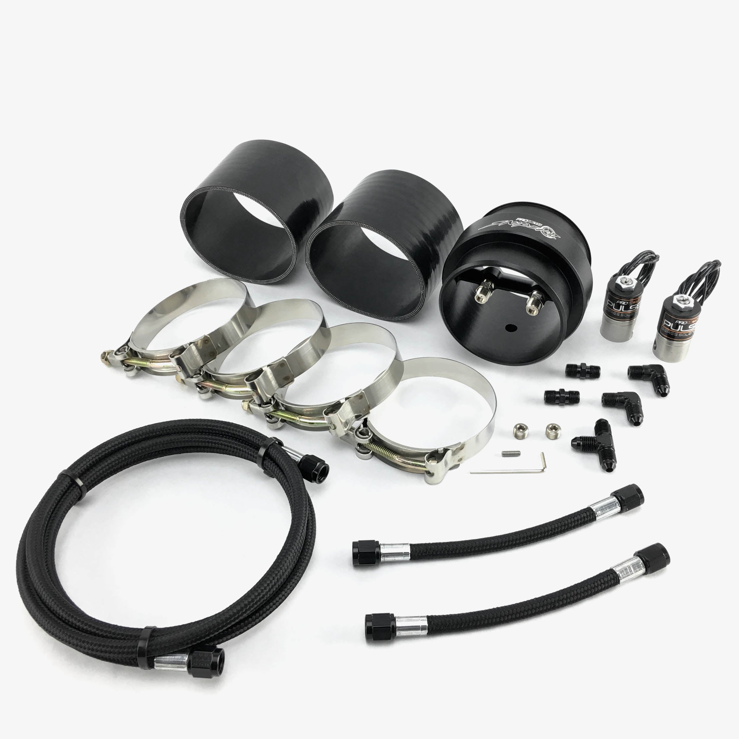 Sniper II Dual Stage With 18ft Hose Assembly (Solenoid/Solenoid Silicone Straight) - Motorsport Calibrations