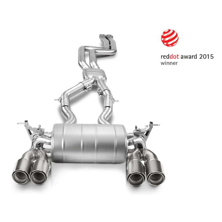BMW M3 / M4 F80 / F82 / F83 | Akrapovic | Evolution Line System - Titanium Tips