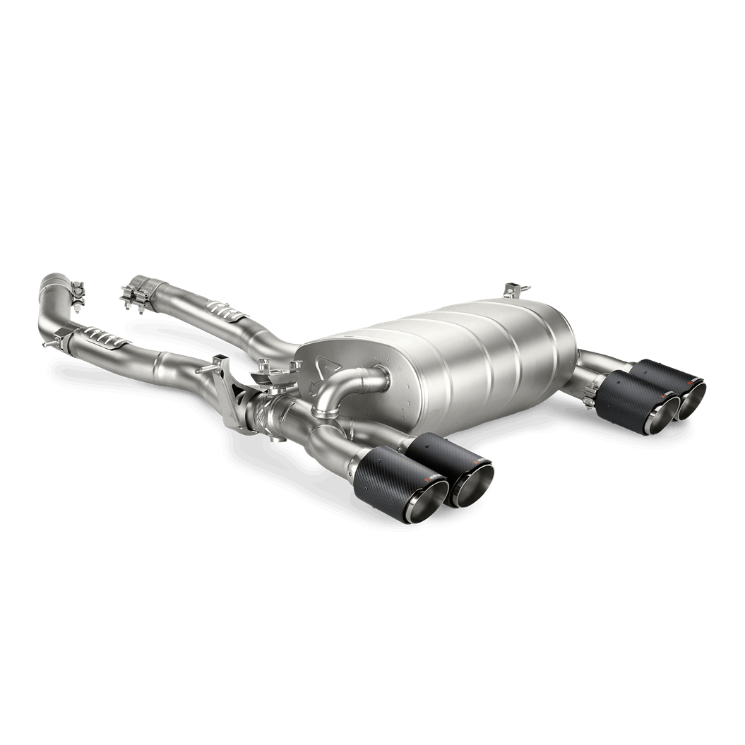 BMW M3 / M4 F80 / F82 / F83 | Akrapovic | Slip-On-Line System - Carbon Tips
