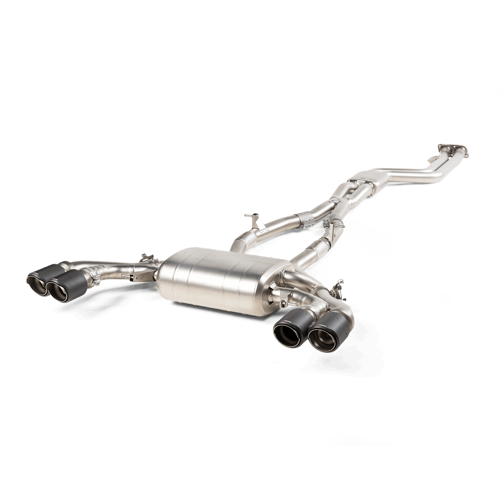 BMW X3M / X3M Competition F97 - OPF/GPF | Akrapovic | Slip-on-Line System - Carbon Tips