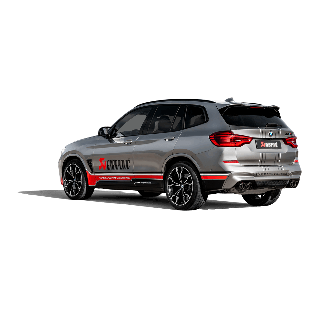 BMW X3M / X3M Competition F97 - OPF/GPF | Akrapovic | Slip-on-Line System - Carbon Tips