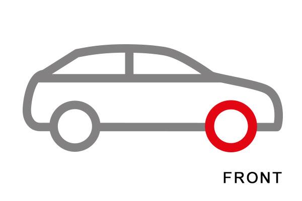 EBC BMW E90 E92 Redstuff Sport Front Brake Pads - ATE Caliper Inc. 325i, 330i, 335i & 335d