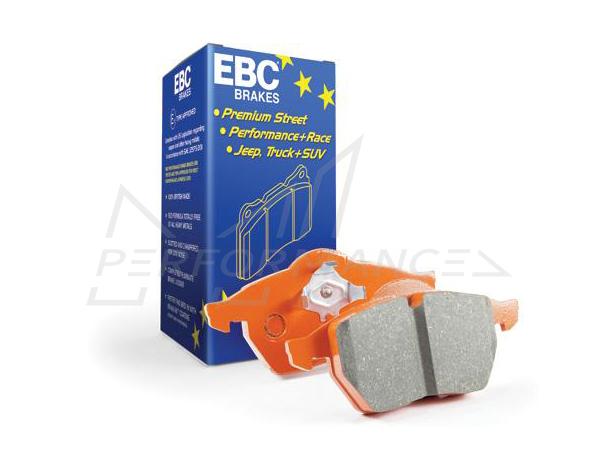 EBC BMW MINI Orangestuff Race Front Brake Pads - TRW Caliper Inc. F45 218i, F46 216i, F55 Mini Cooper S & F54 Clubman