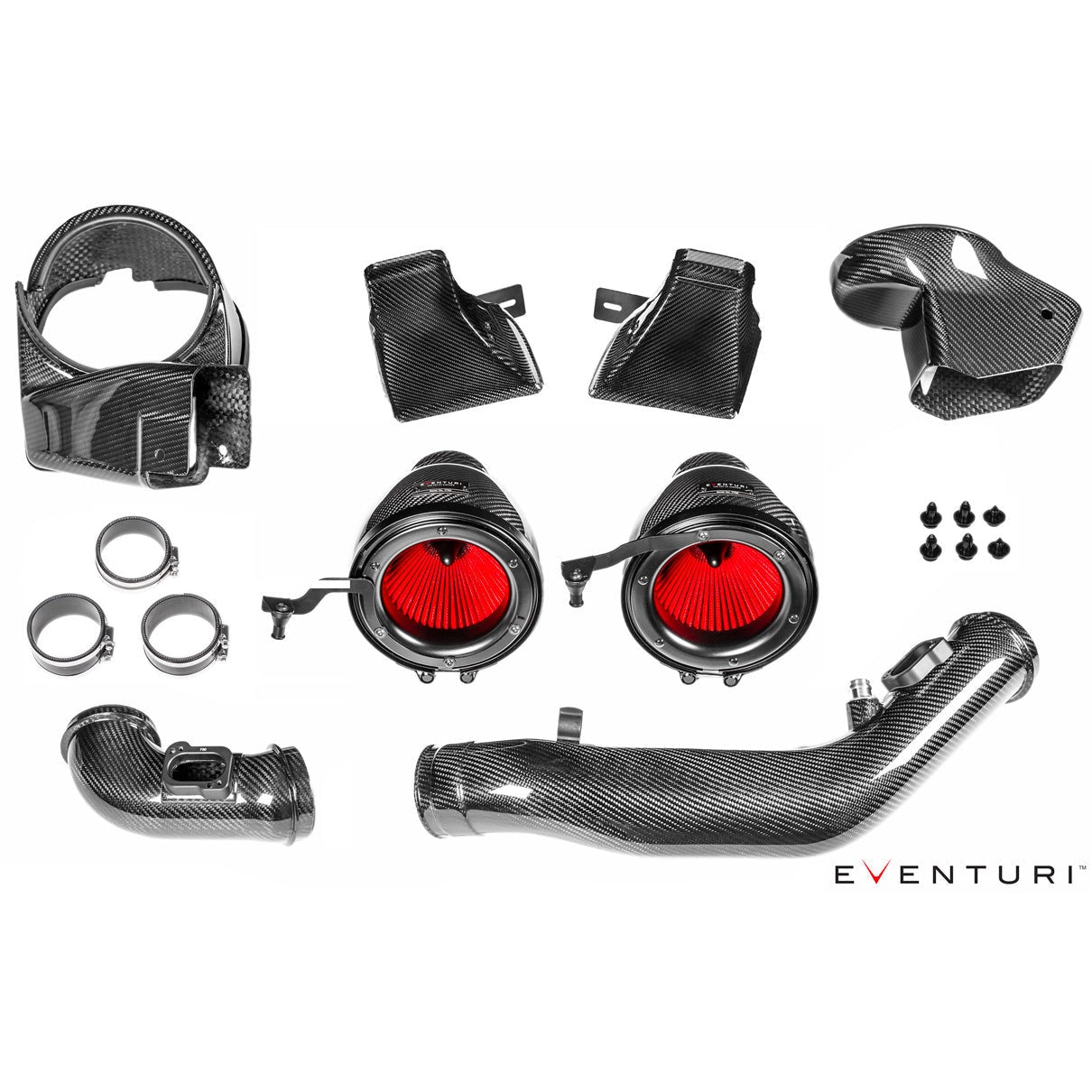 Eventuri BMW S55 F80 F82 F83 Carbon Performance Intake V2 M3 & M4