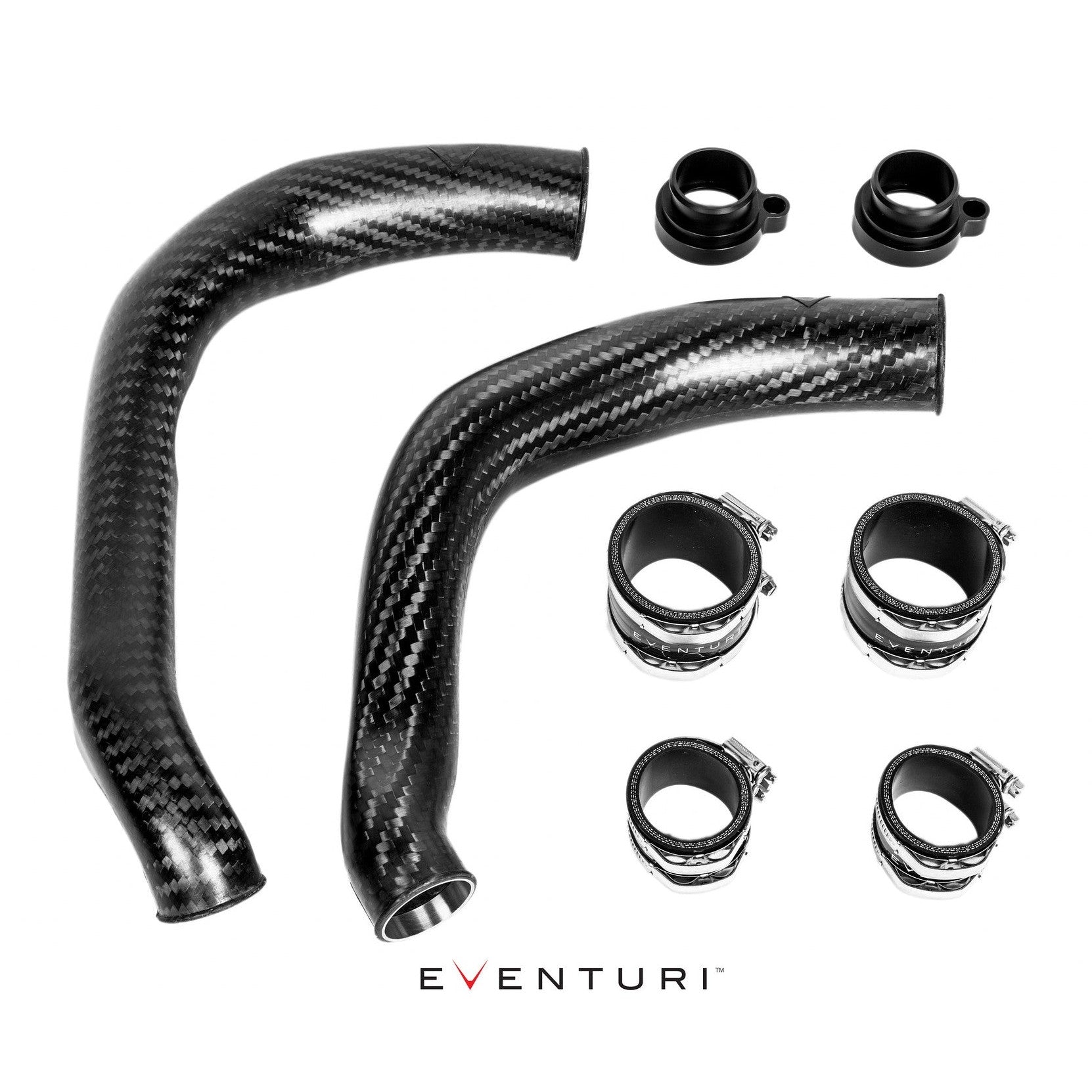 Eventuri BMW S55 F80 F82 F87 Carbon Chargepipes M2 Competition, M3 & M4