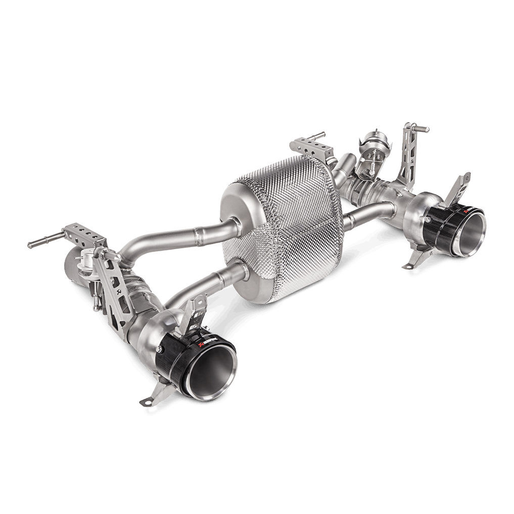 Ferrari 488 GTB/488 Spyder | Akrapovic | Slip-On Line Titanium