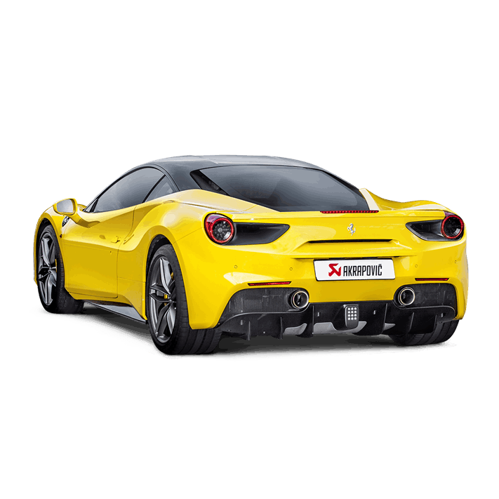 Ferrari 488 GTB/488 Spyder | Akrapovic | Slip-On Line Titanium
