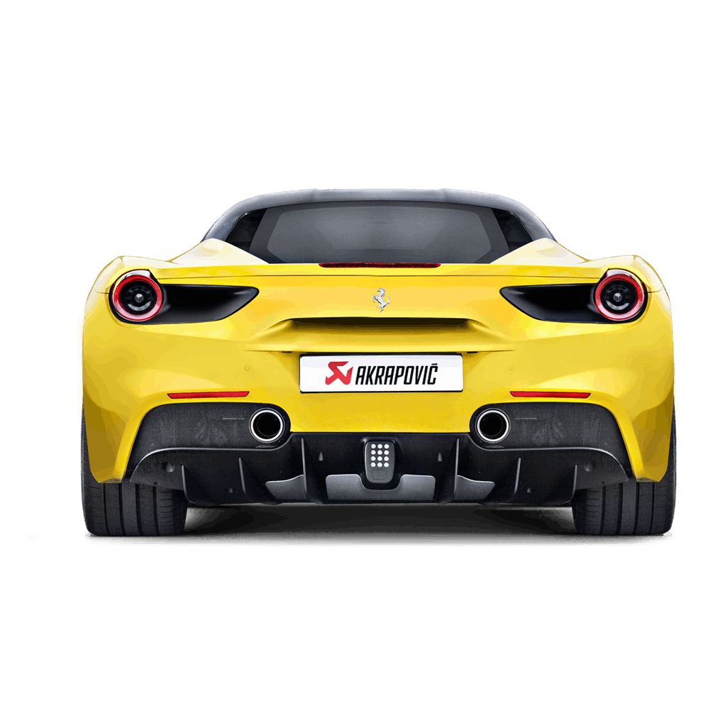 Ferrari 488 GTB/488 Spyder | Akrapovic | Slip-On Line Titanium