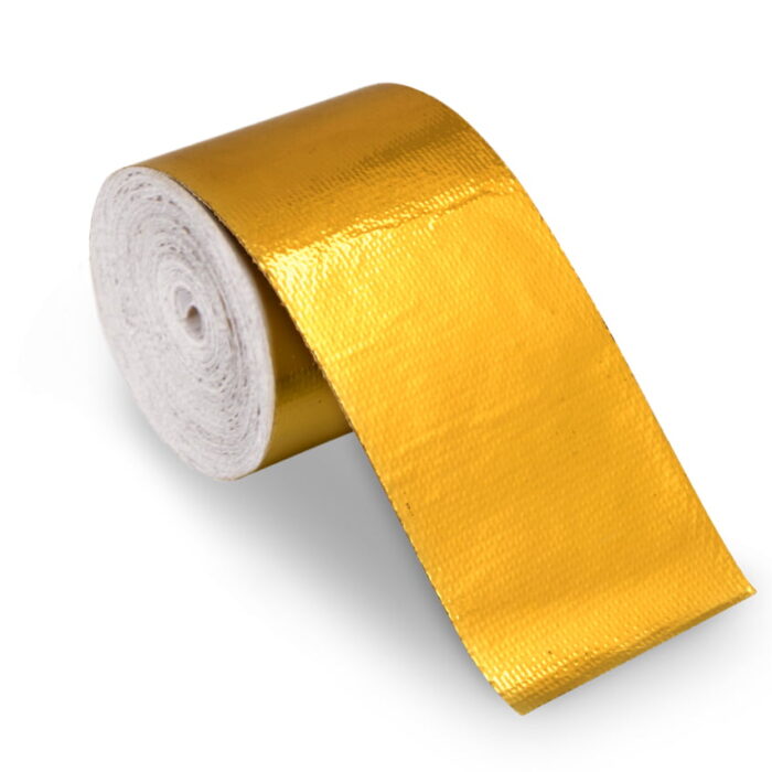 Funk Motorsport: Reflective Gold Heat Tape for induction kits & bulkheads