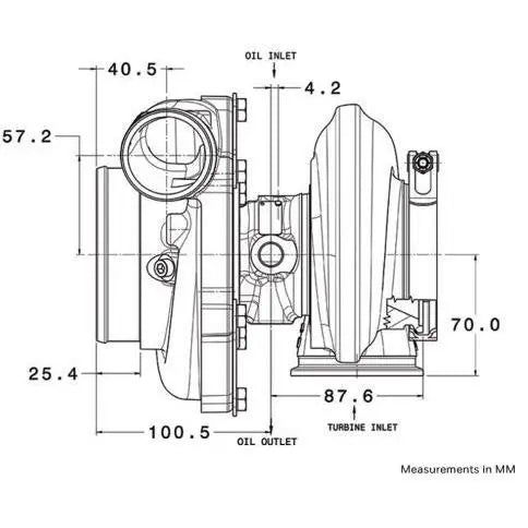 Garrett GTX3071R GEN 2 Turbocharger Unit