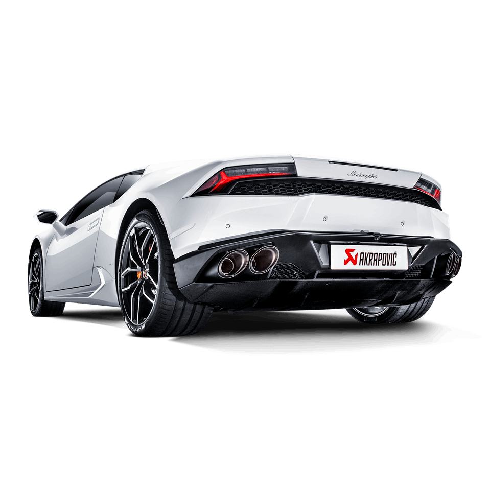 Lamborghini Huracán LP580-2 / LP 610-4 Coupe/Spyder | Akrapovic | Slip-On Line Titanium