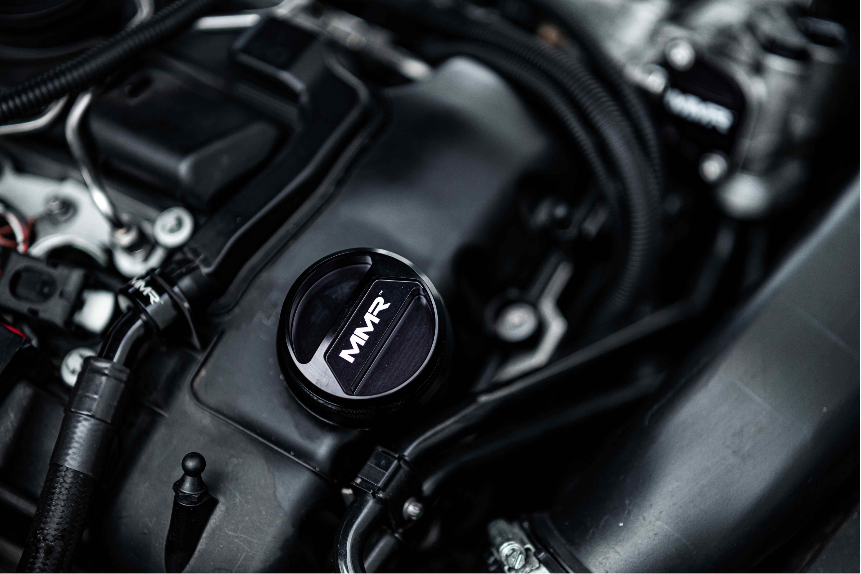 MMR OIL FILLER CAP, BILLET I BMW 1-Series F40 I 2-Series Gran Coupé F44