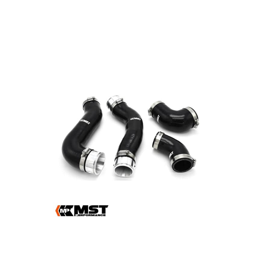 MST Performance MST-VW-MK503-BK VW Black Silicone Boost Pipe Kit Inc. Mk6 Golf, Jetta & Mk3 Scirocco