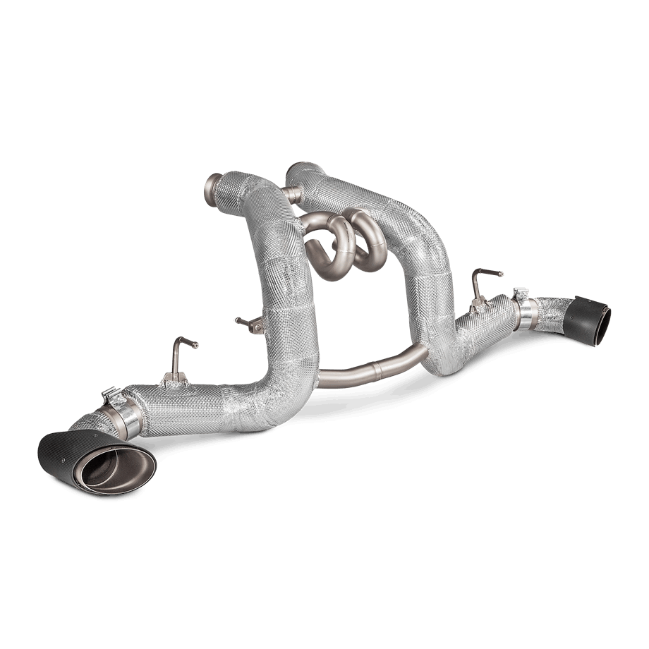 Mclaren 540C / 570S / 570S Spider / 570GT | Akrapovic | Slip-On Line Titanium