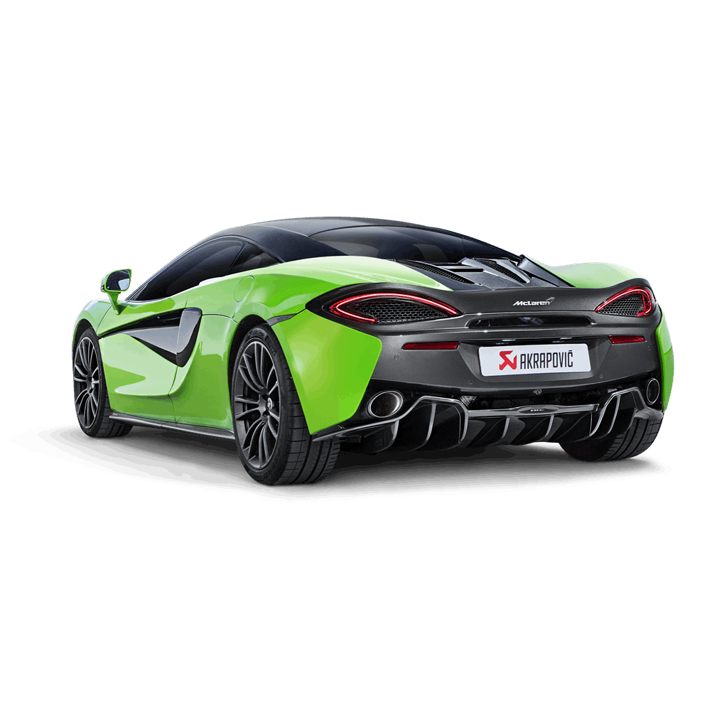 Mclaren 540C / 570S / 570S Spider / 570GT | Akrapovic | Slip-On Line Titanium
