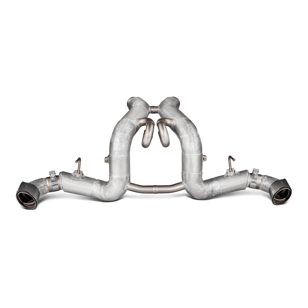 Mclaren 540C / 570S / 570S Spider / 570GT | Akrapovic | Slip-On Line Titanium