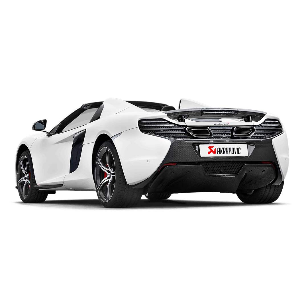 Mclaren 650S/650S Spyder | Akrapovic | Slip-On Line Titanium