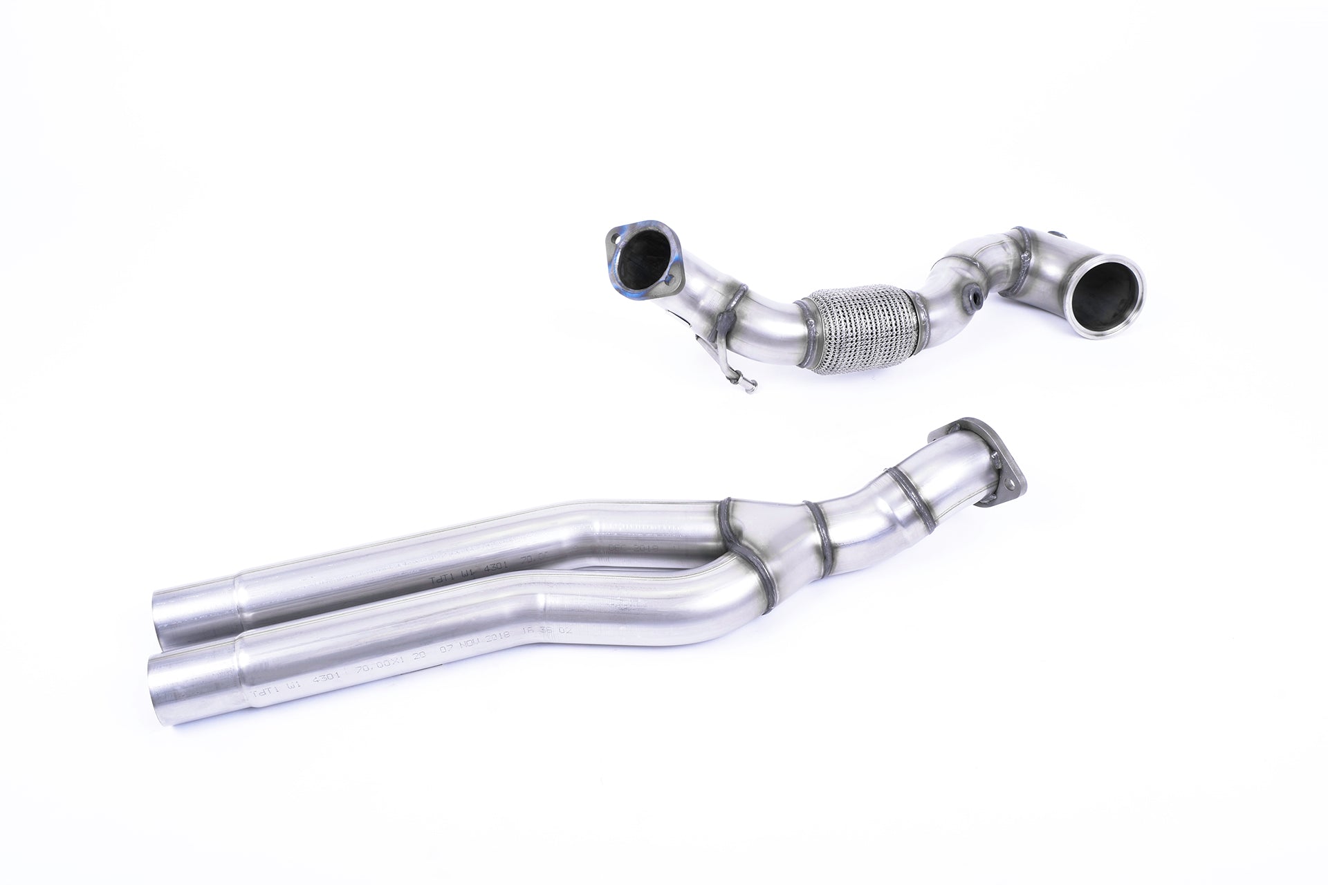 Milltek Large Bore Downpipe and De-Cat RS3 8V.2 DAZA
