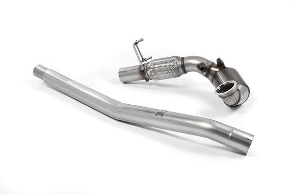 Milltek Sport Cast Downpipe with Race Cat MK7 GTI