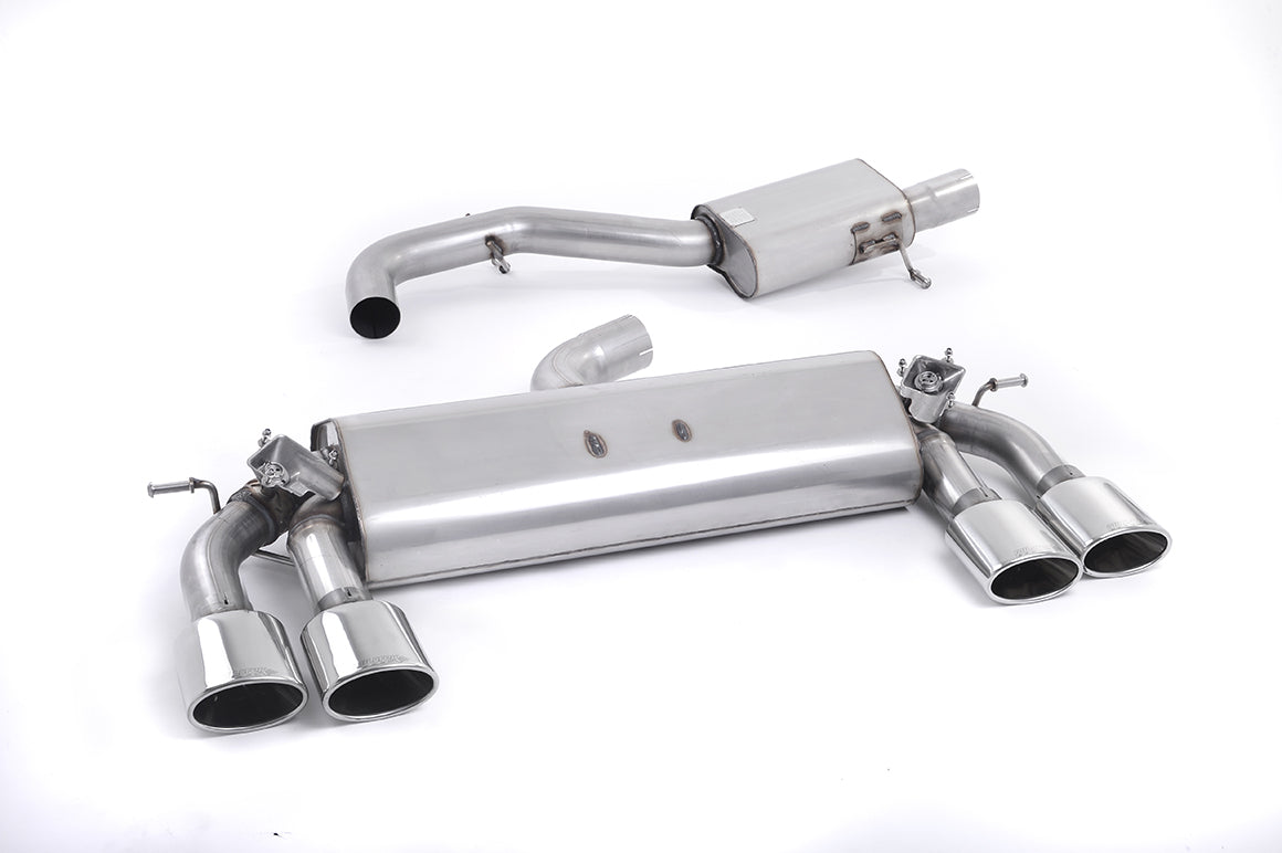 Milltek Sport Valved Cat-Back Exhaust System Golf MK7R Options