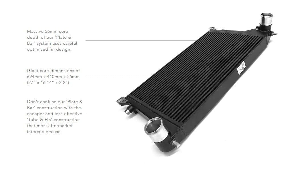 Racingline MQB Intercooler System Golf R, S3/TTS, Leon Cupra and Octavia - Dark Road Performance