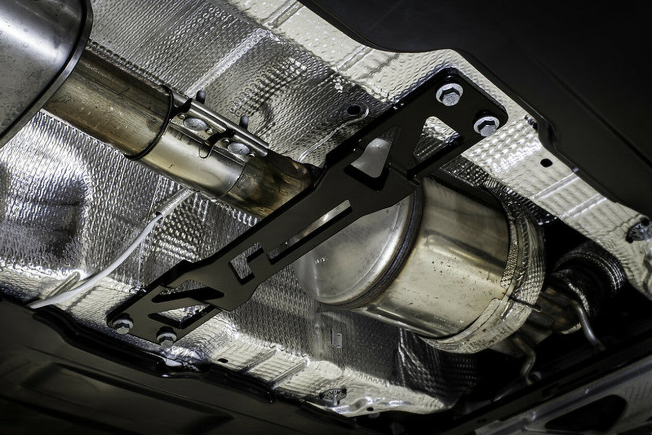 Racingline Perforrmance MQB Billet Underbody Tunnel Braces - Dark Road Performance