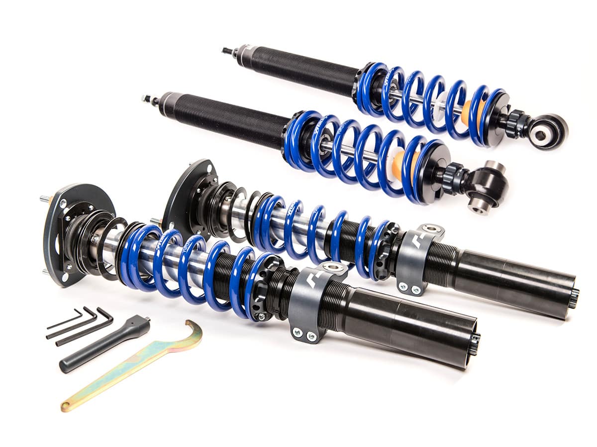 Racingline Track Suspension Kit – 2 Way Adjustable/Rear Coilover Inc. Top Mount – VWR340000-G7