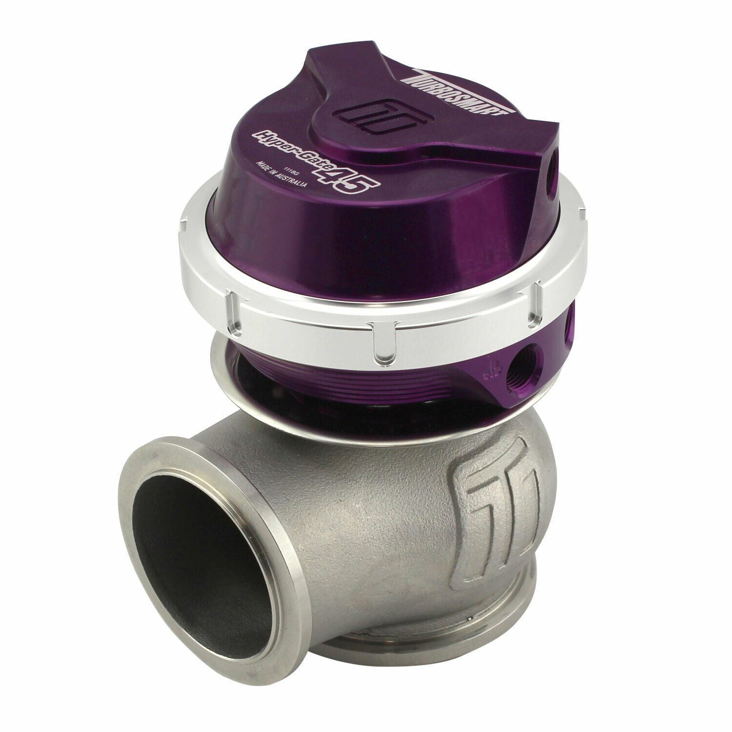 Turbosmart Gen-V Gen 5 45mm 14PSI 1bar HyperGate External Wastegate PURPLE WG45