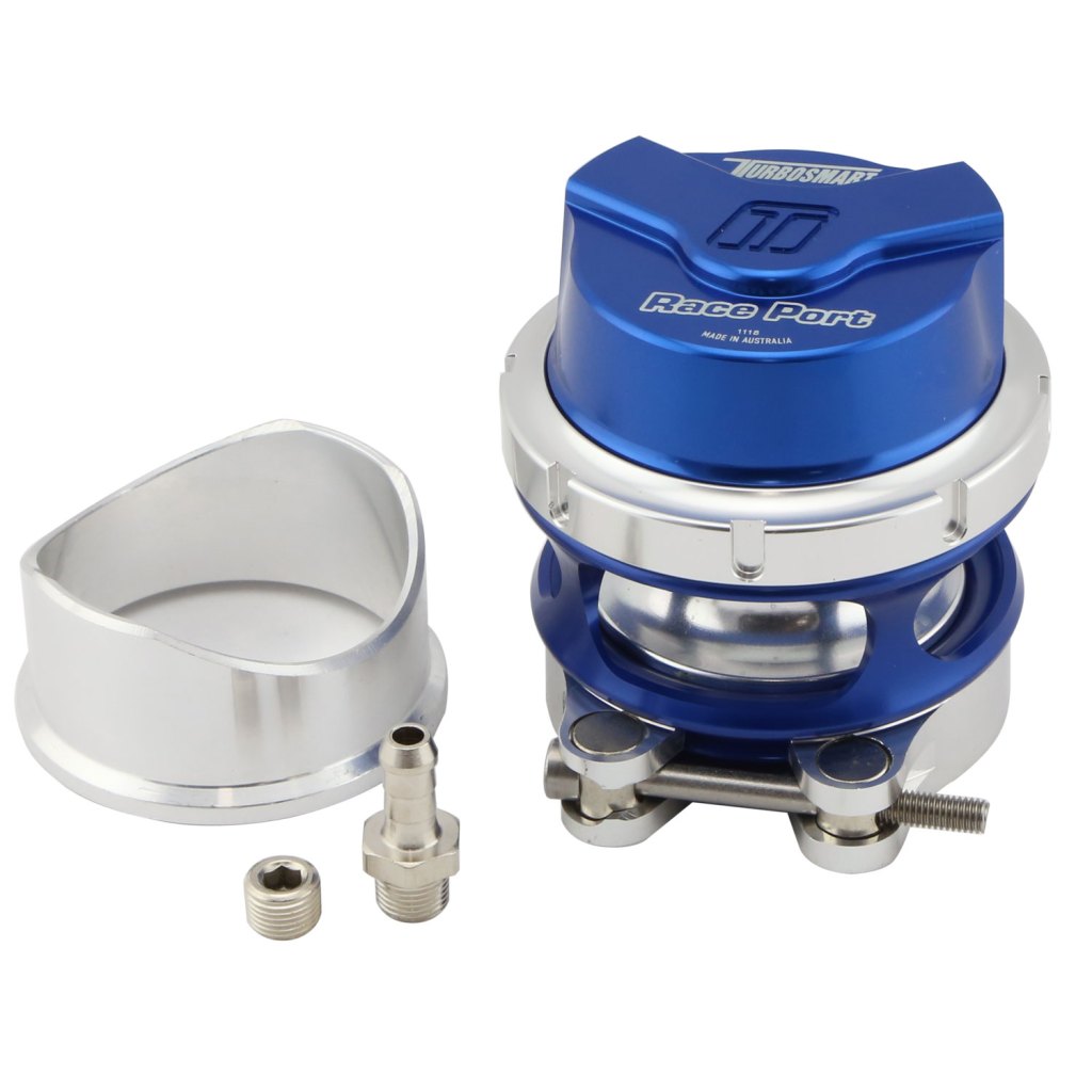Turbosmart Gen V Race Port Blow Off Valve BOV - BLUE