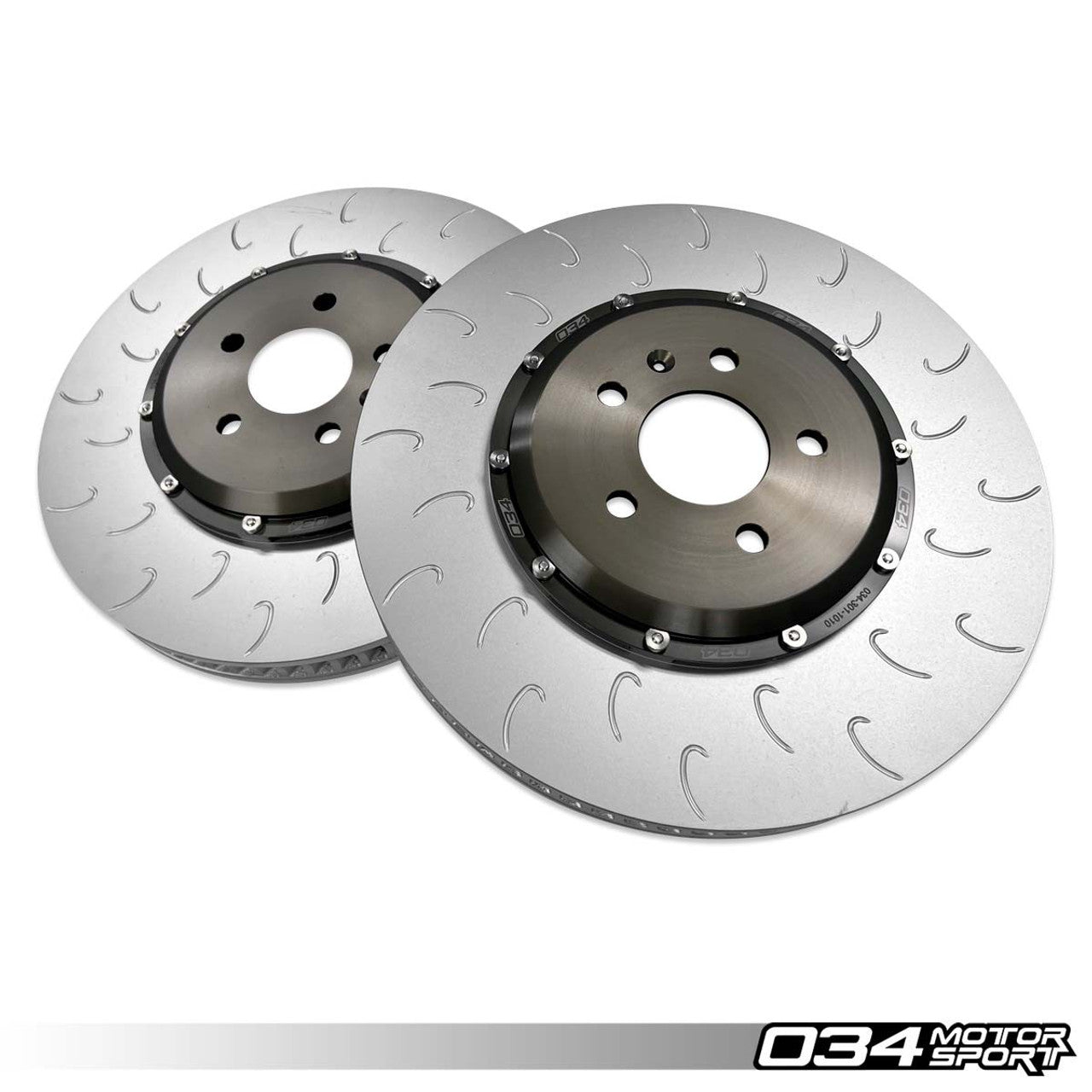 034Motorsport 2-piece Floating Front Brake Rotor Upgrade Kit - B9/B9.5 ...