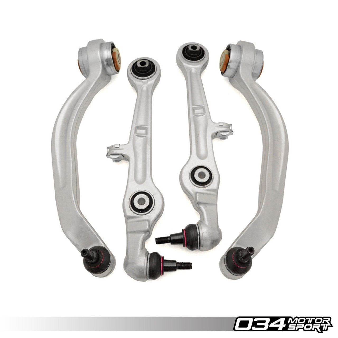 034Motorsport Street Density Front Lower Control Arm Kit - Audi A4/S4/RS4 B7