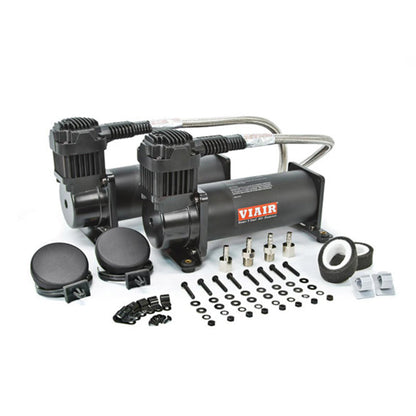 Viair 444C Dual Pack Compressor - Stealth Black, 200 PSI
