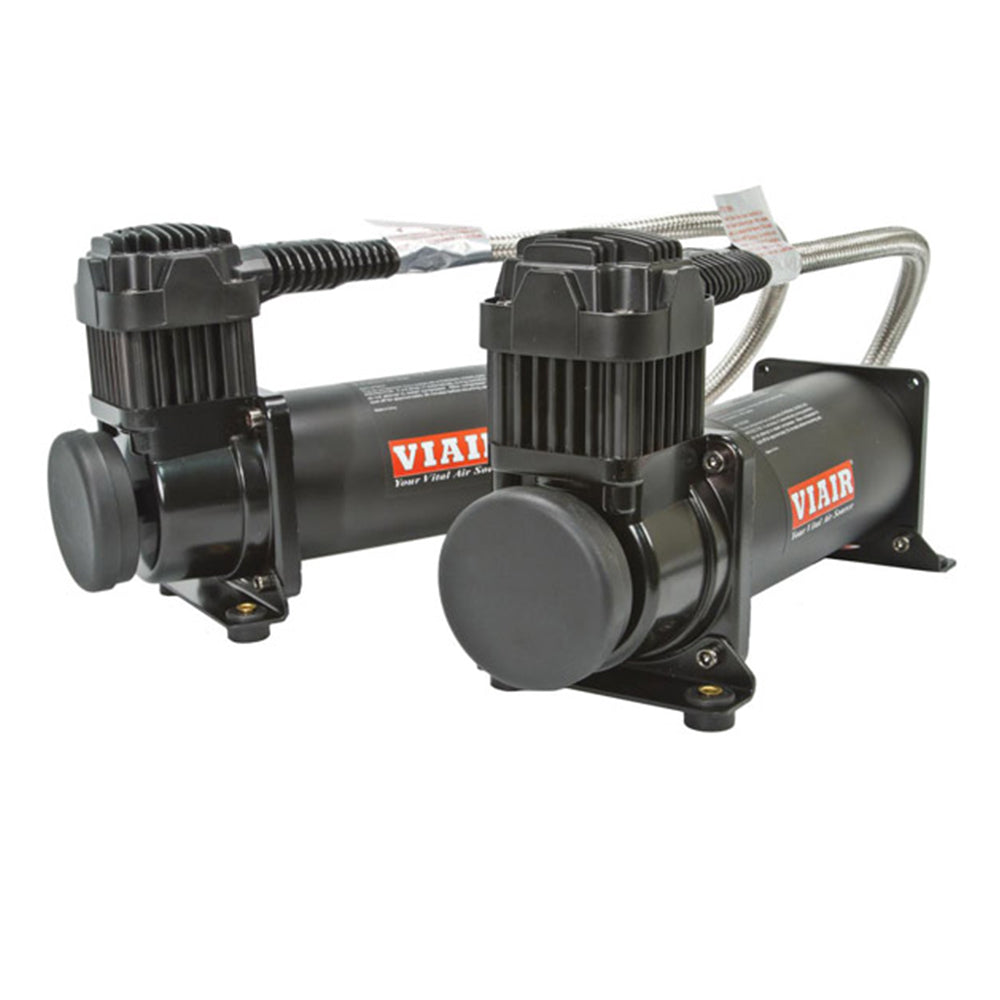 Viair 444C Dual Pack Compressor - Stealth Black, 200 PSI