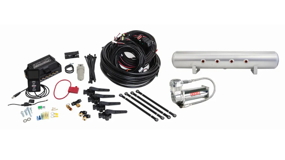 Air Lift Performance 3H (3/8" Air Line, 5 Gallon Raw Aluminum Tank, VIAIR 444C Compressor)