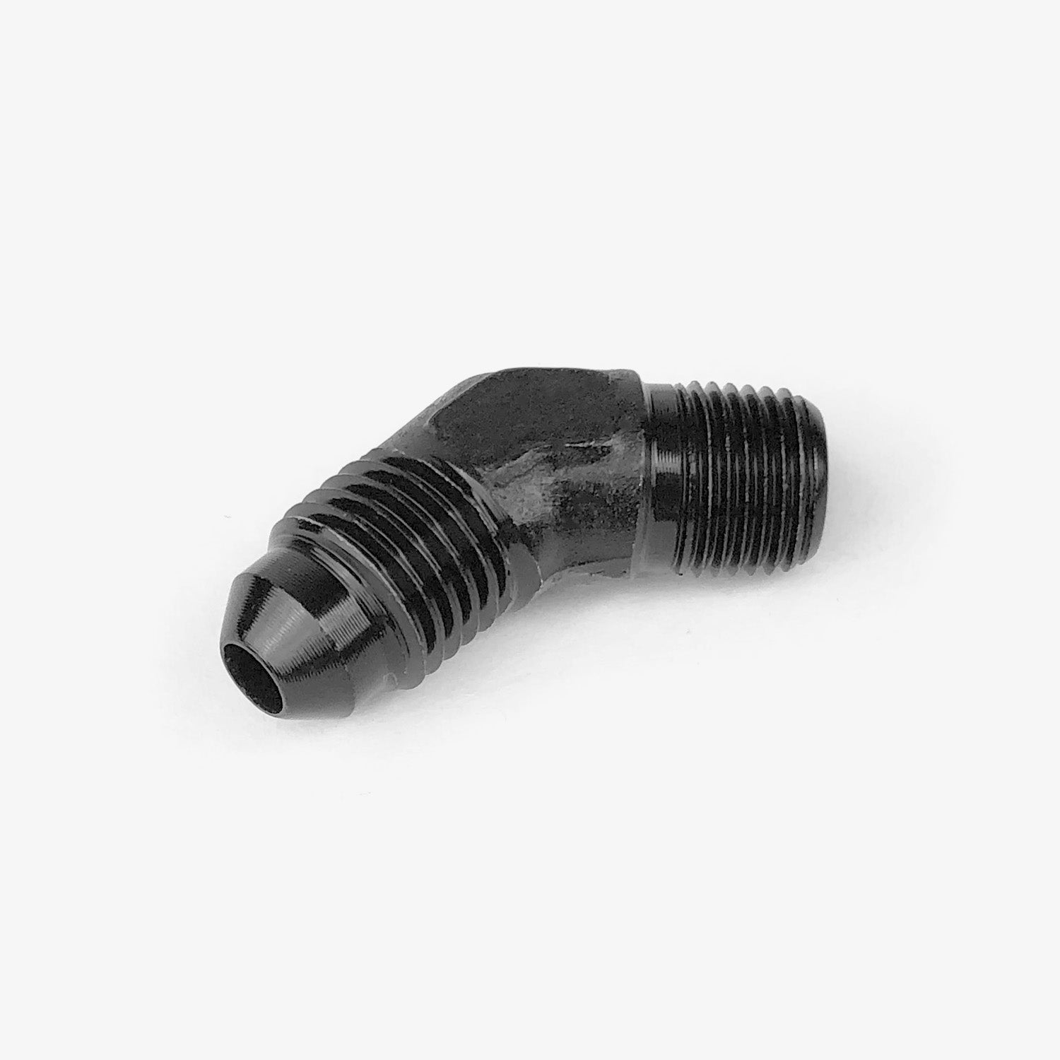 4AN Male To 1/8 NPT 45 Degree Fitting
