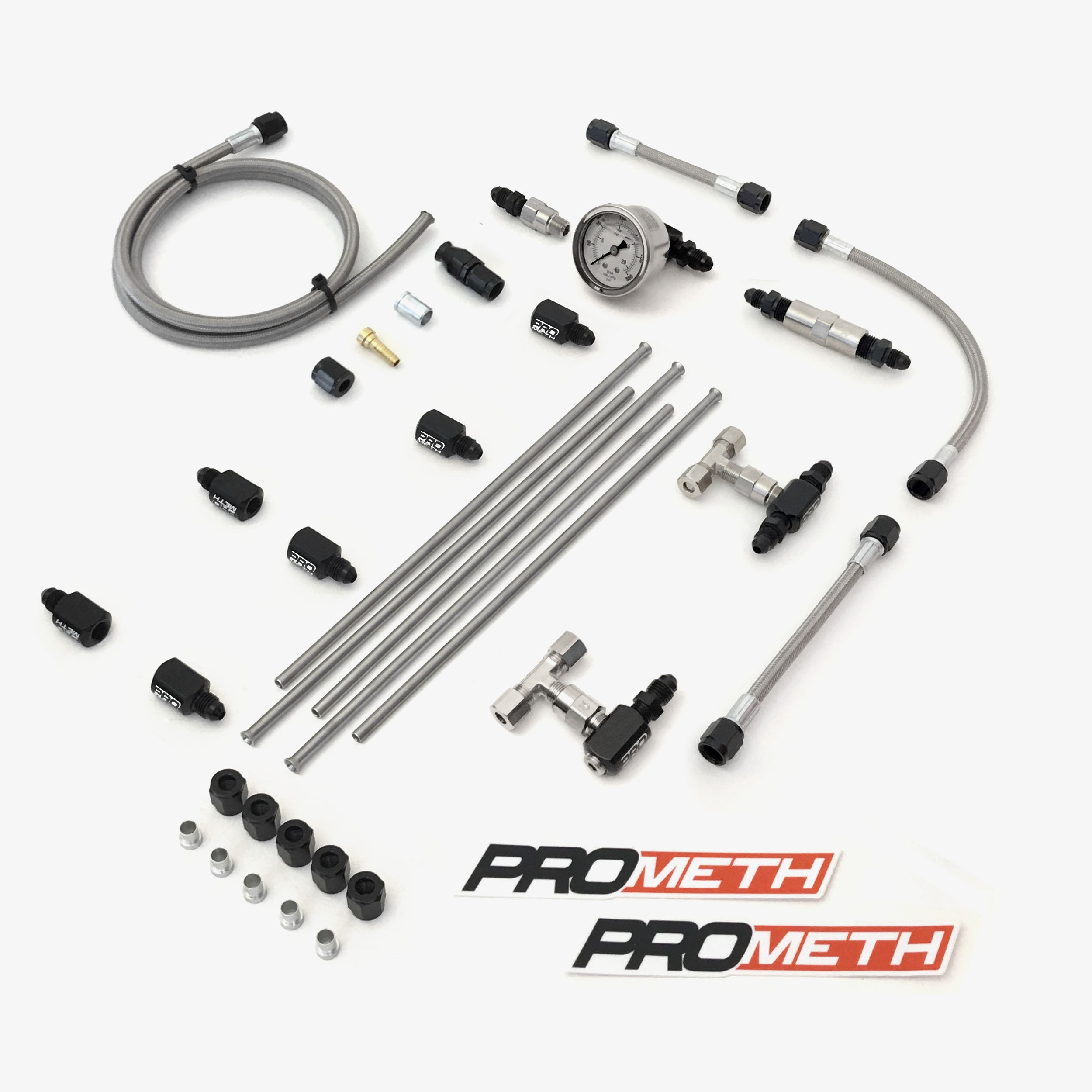 U-Bend It Universal 4 Cylinder Direct Port Methanol Injection With 5th Injector, Single Stage
