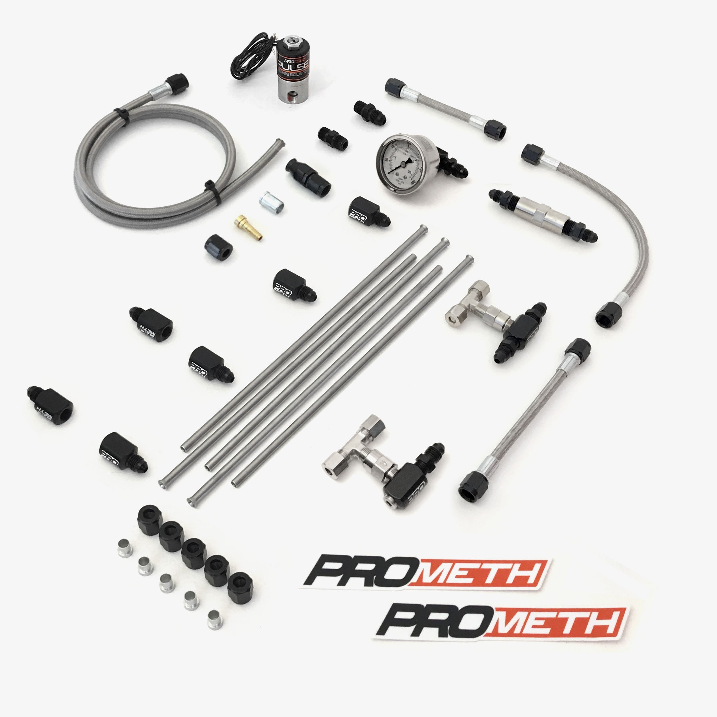 U-Bend It Universal 4 Cylinder Direct Port Methanol Injection With 5th Injector, Dual Stage
